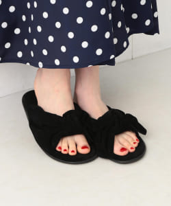 ISLAND SLIPPER × Ray BEAMS / 別注 スエード リボン サンダル