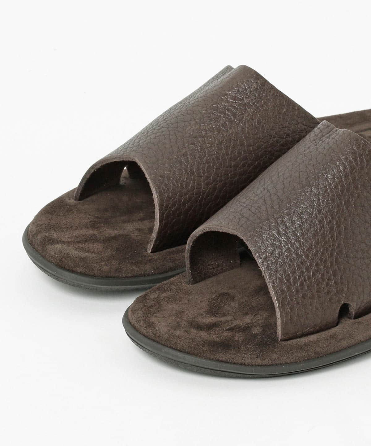Ray BEAMS Ray BEAMS ISLAND SLIPPER / 光滑麂皮涼鞋 (鞋涼鞋) 郵購 