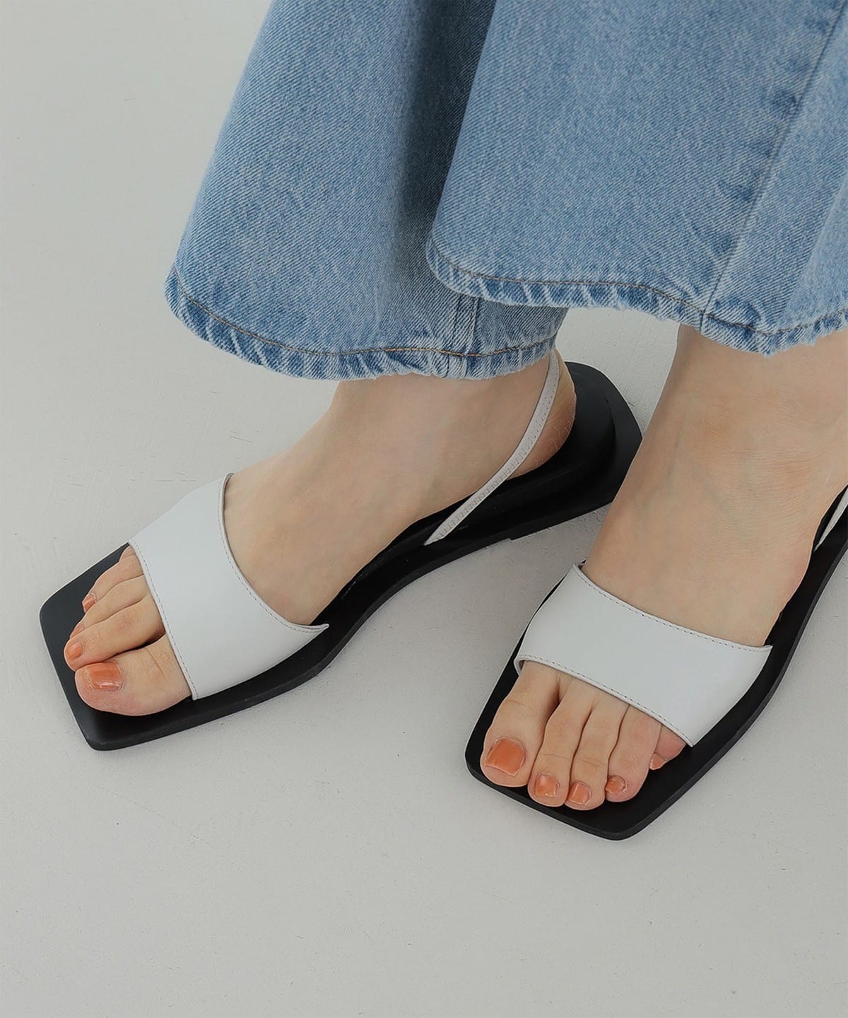 REMME レメ / バック ストラップ サンダル シューズ WOMEN OFF WHITE 38 REMME レメ / バック ストラップ サンダル シューズ WOMEN OFF WHITE 38