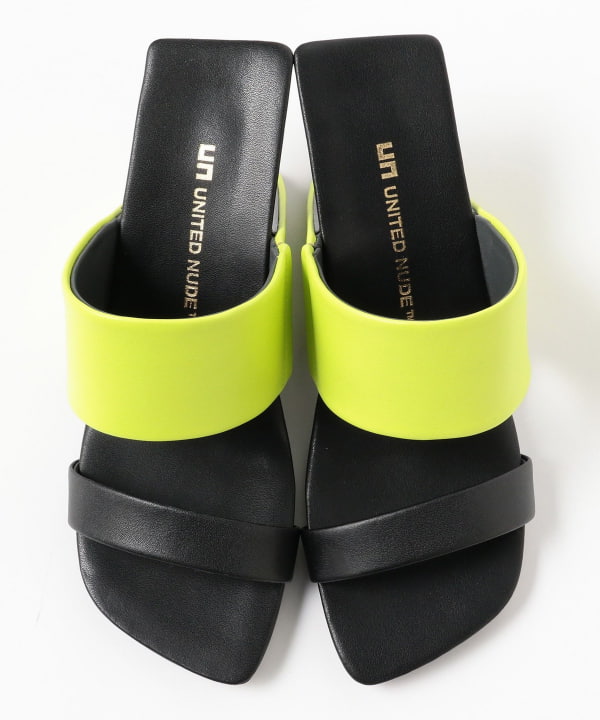 【未使用】UNITED NUDE BEAMS サンダル ミュール 38 未使用】UNITED NUDE BEAMS サンダル ミュール 38
