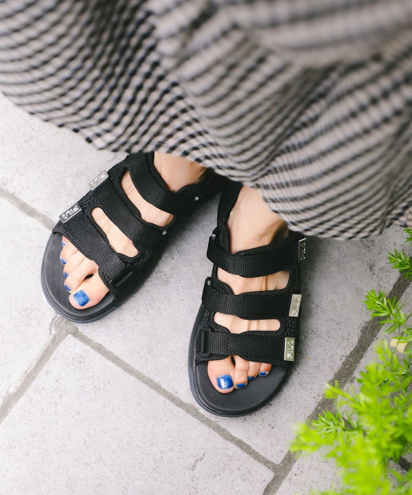 最低価格の / ビームス）【別注】FILA BEAMS（レイ Ray DISRUPTOR PUFFY SD 靴