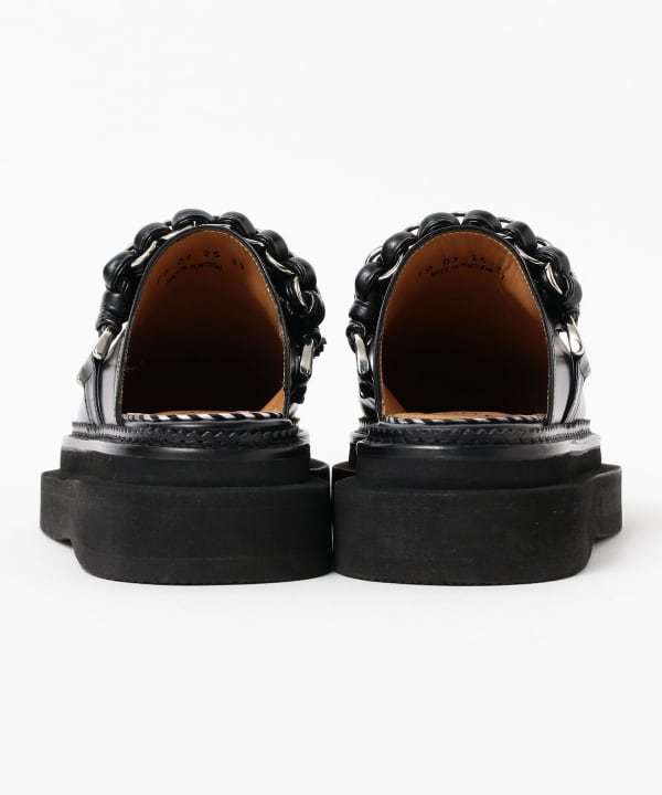 TOGA PULLA / Leather Tassel Clog