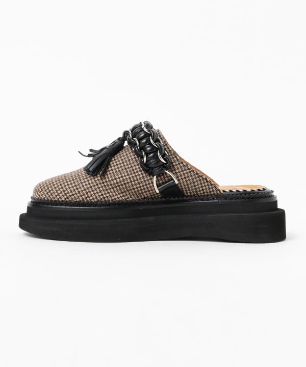TOGA PULLA / Leather Tassel Clog