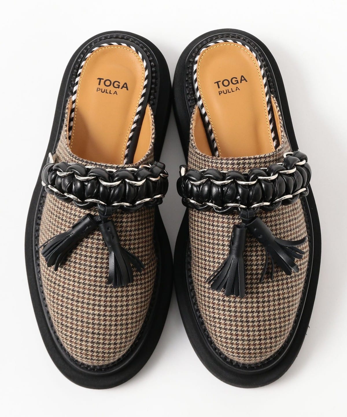 Ray BEAMS（レイ ビームス）TOGA PULLA / Leather Tassel Clog
