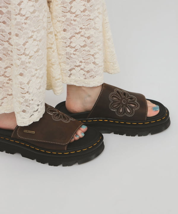 Ray BEAMS（レイ ビームス）Dr.Martens / ZEBZAG スライド サンダル