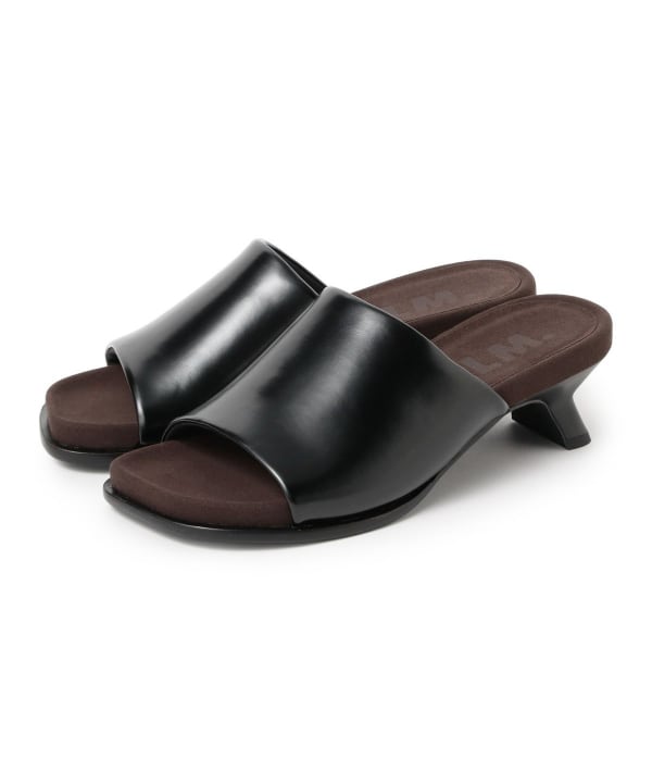 ALM. / RABBIT PUFFY SANDALS