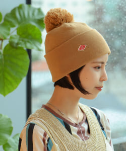 【WEB限定】DANTON / 女裝 毛球 針織帽