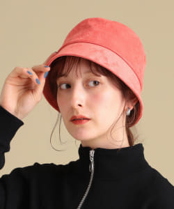 Ray BEAMS / 女裝 素色 麂皮 水桶帽