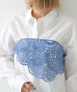 Ray BEAMS / 女裝 多用途 蕾絲 頭巾
