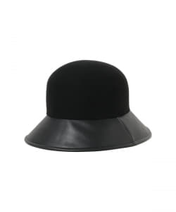 ○TAH / フェルト レザー ハット