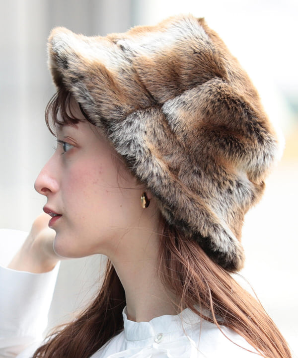 yello 20AW　エコファーコート＋ハット yello 20AWエコファーコート＋ハット