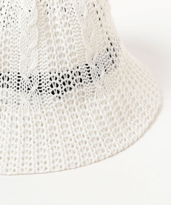 Ray BEAMS（レイ ビームス）88 / RECYCLED POLYESTER CABLE BELL HAT