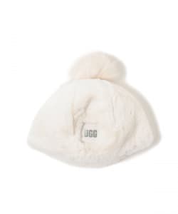 【モアバリエーション開催】〇UGG(R) / Faux Fur Beanie W Pom