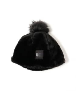 【モアバリエーション開催】〇UGG(R) / Faux Fur Beanie W Pom