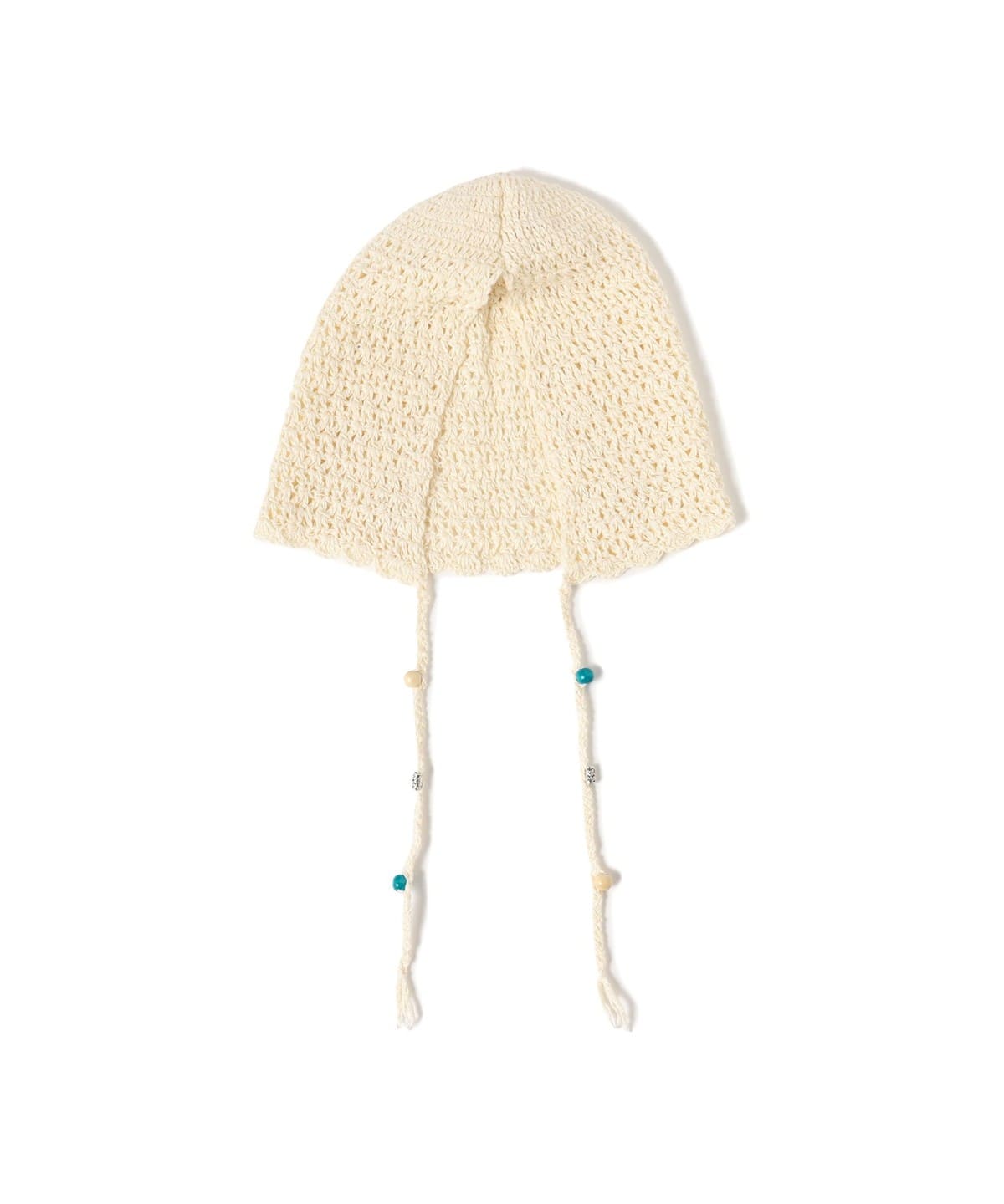 ビーズ ボンネット 帽子 WOMEN WHITE ONE SIZE ビーズ ボンネット 帽子 WOMEN WHITE ONE SIZE