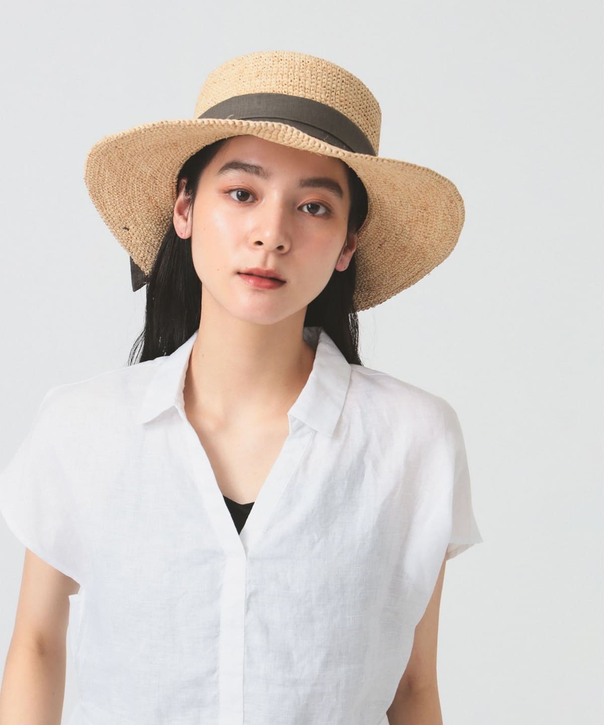 【別注】CONTROL FREAK コントロール フリーク / ラフィア リボン ハット 帽子 WOMEN NATURAL ONE SIZE 【別注】CONTROL FREAK コントロール フリーク / ラフィア リボン ハット 帽子 WOMEN NATURAL ONE SIZE
