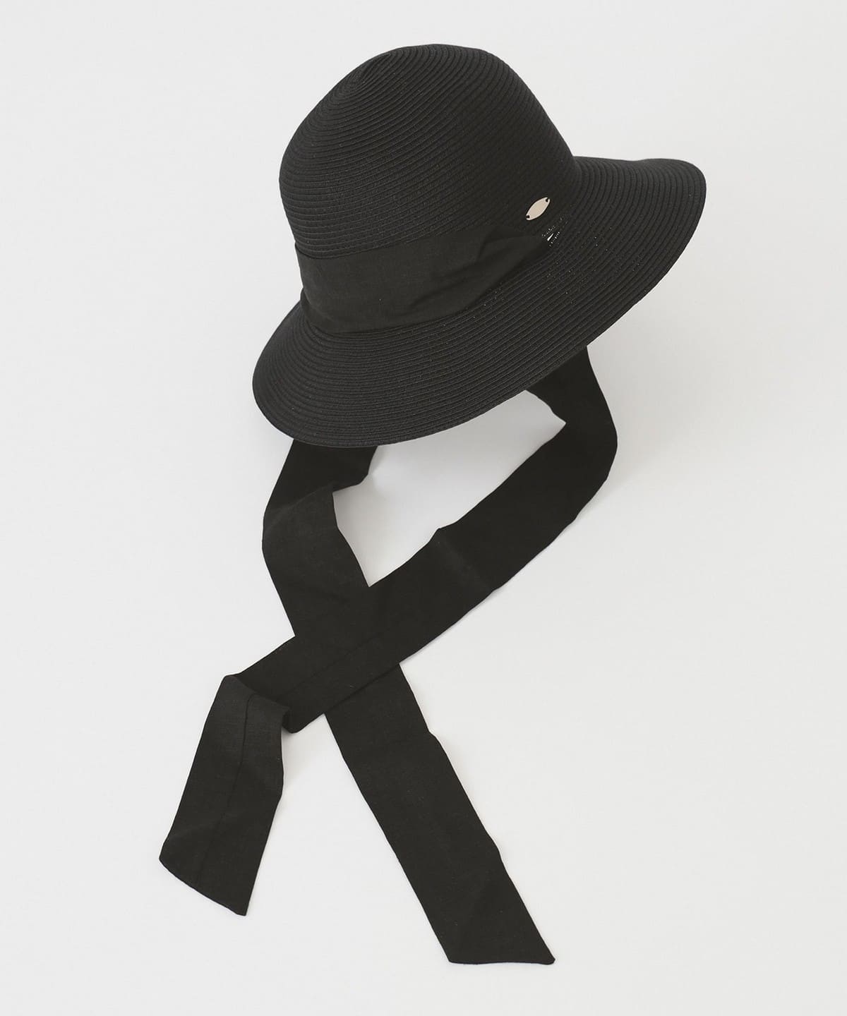 リボン ブレード ハット 帽子 WOMEN BLACK ONE SIZE リボン ブレード ハット 帽子 WOMEN BLACK ONE SIZE