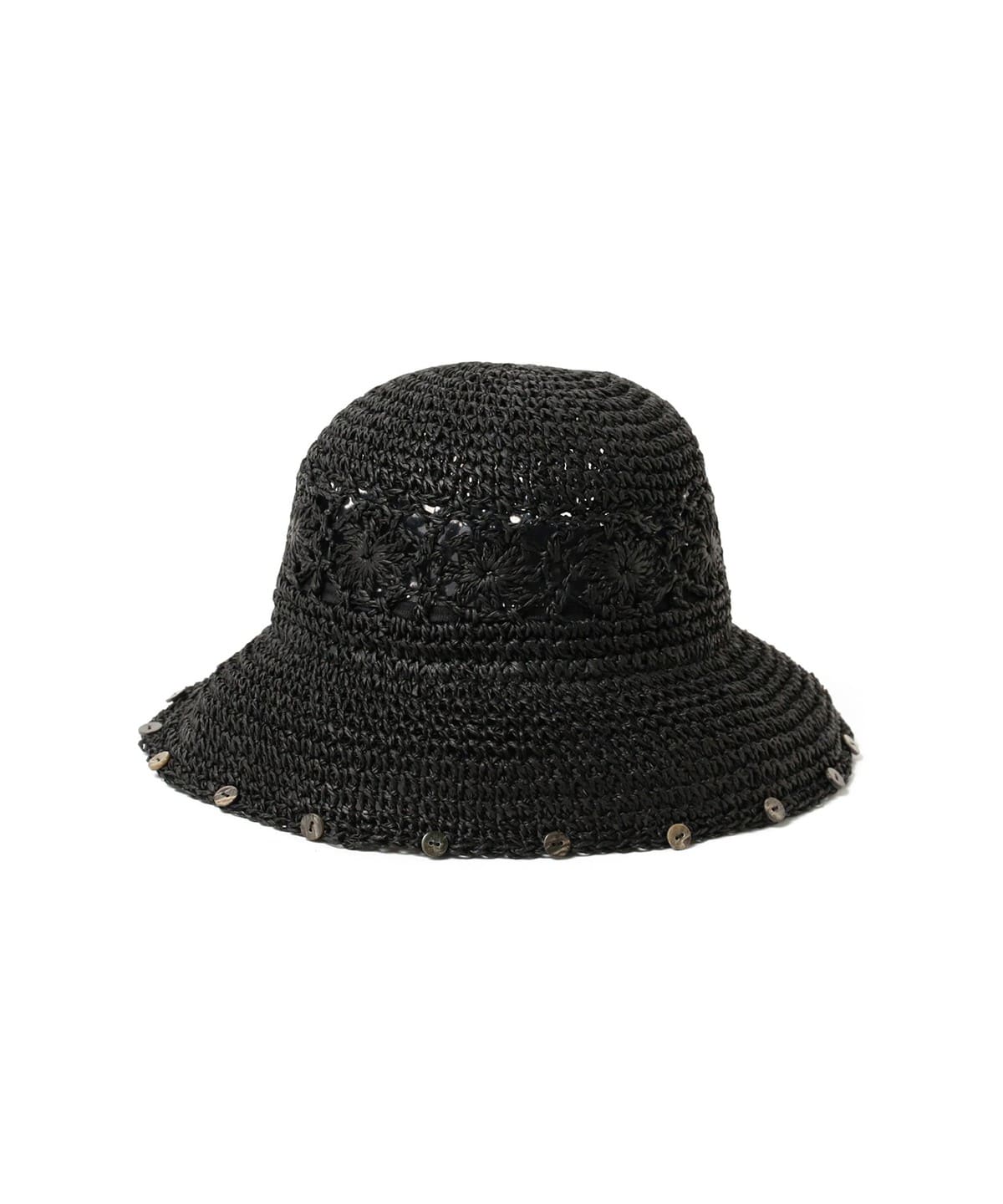 【ショップ限定商品】La Maison de Lyllis メゾンドリリス / PAPEL 帽子 WOMEN BLACK ONE SIZE 【ショップ限定商品】La Maison de Lyllis メゾンドリリス / PAPEL 帽子 WOMEN BLACK ONE SIZE