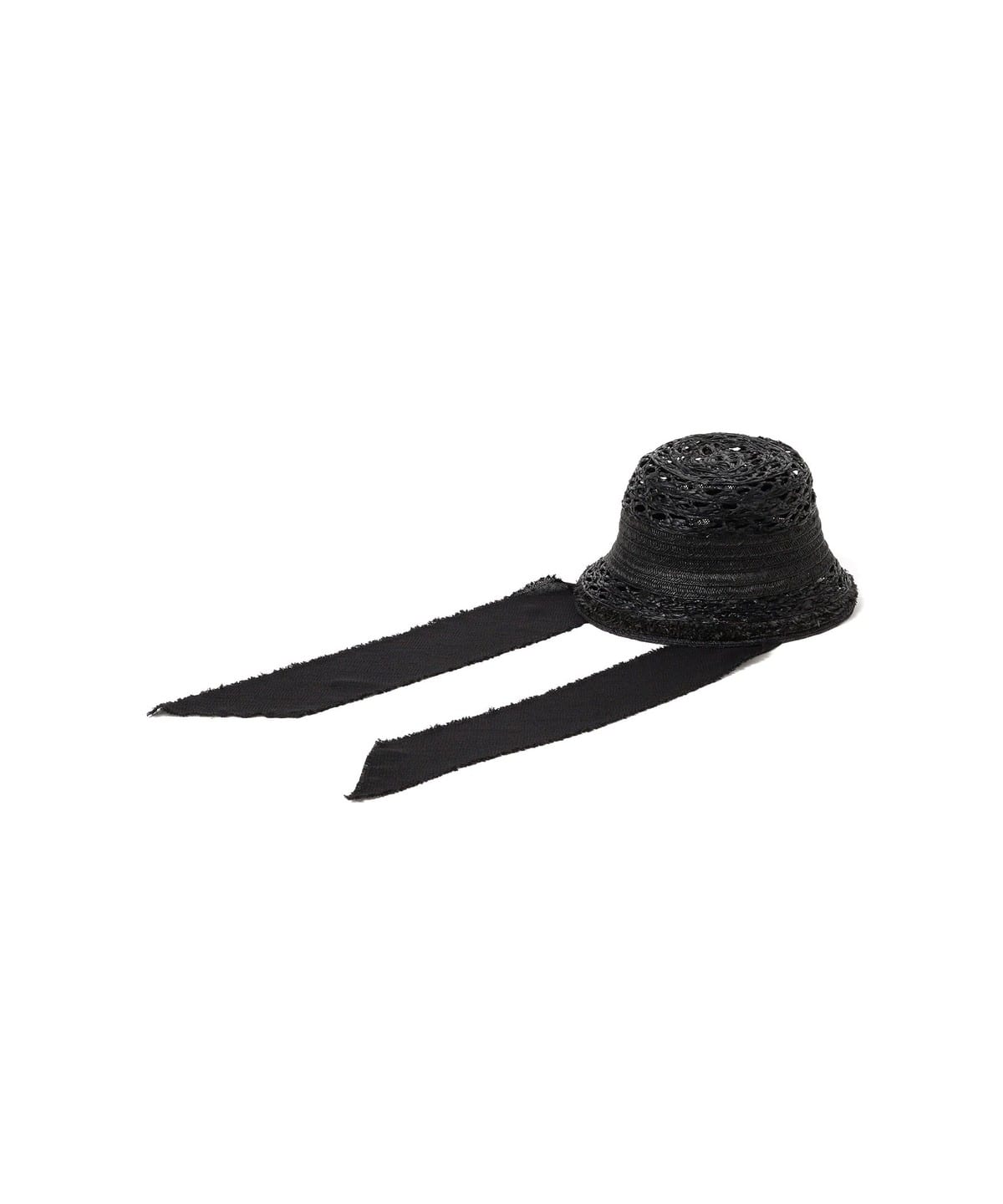 La Maison de Lyllis メゾンドリリス / CLOCHE SCARF 帽子 WOMEN BLACK ONE SIZE La Maison de Lyllis メゾンドリリス / CLOCHE SCARF 帽子 WOMEN BLACK ONE SIZE
