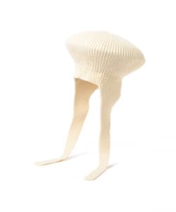 HICOSAKA / Ear Flap Integration Knit Beret