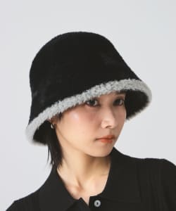 2トーン シャギー ハット