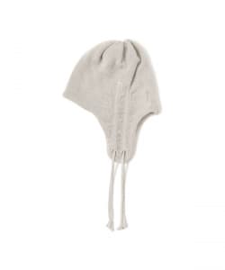 RACAL / シャーリング イヤー リネン ニット キャップ