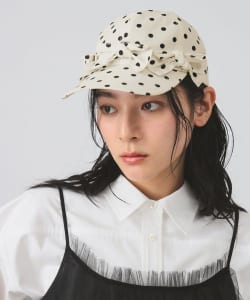 Casselini / フロント リボン キャップ 26SS