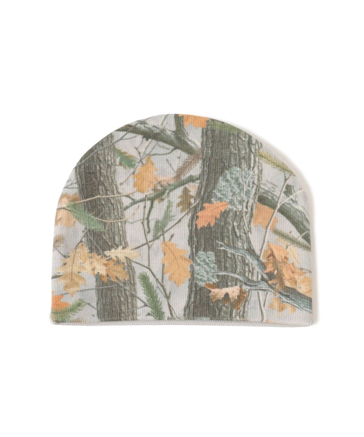 リアル ツリー カモ ニット帽 帽子 WOMEN GREY ONE SIZE