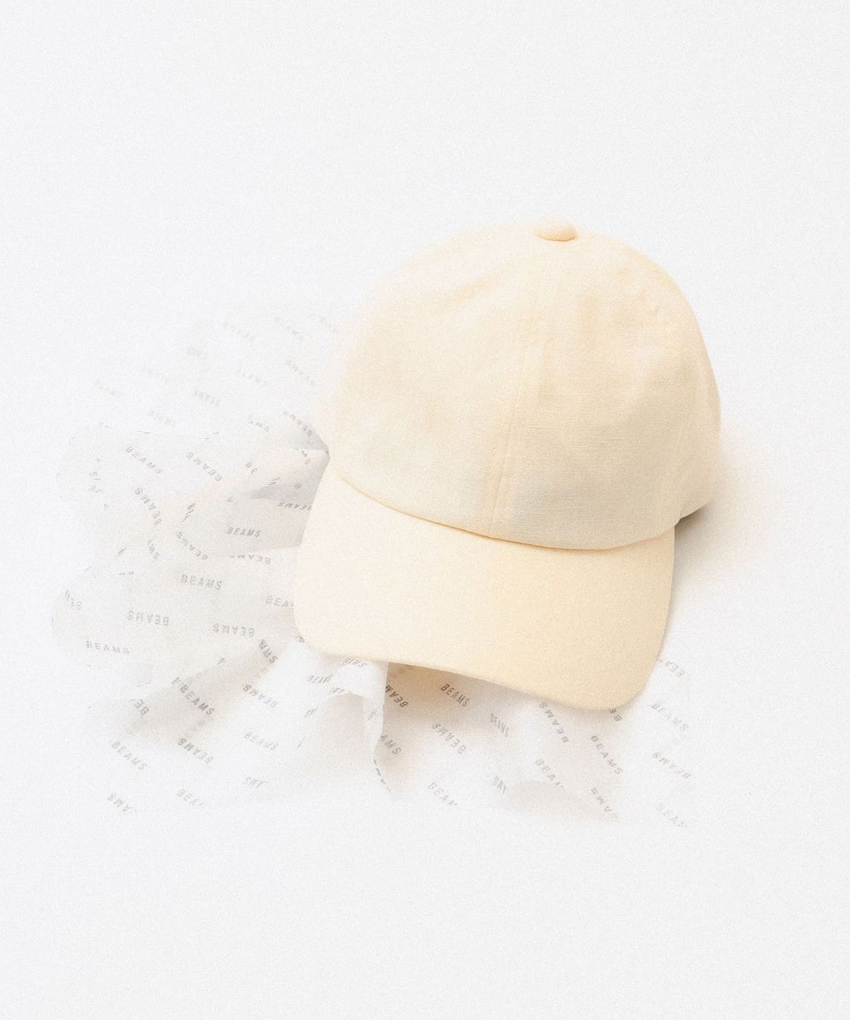 Ray BEAMS（レイ ビームス）6パネル リネン キャップ 26SS（帽子