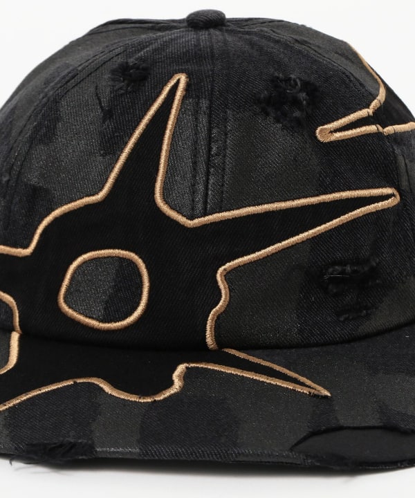 P.A.M. / DISTRESSED URCHIN TAG BASEBALL CAP