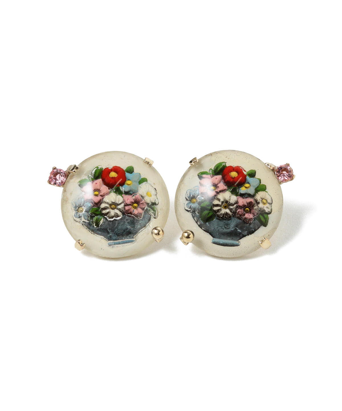 Ray BEAMS（レイ ビームス）Junco Paris / Flower Pierced Earrings