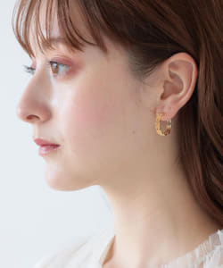 Chalulu / 女裝 蕾絲紋路 針式耳環