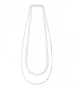 ▲Saskia Diez / GRAND IDENTITY PEARL NECKLACE
