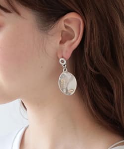 Otro Accesorio / 女裝 圓形 扁平 針式耳環