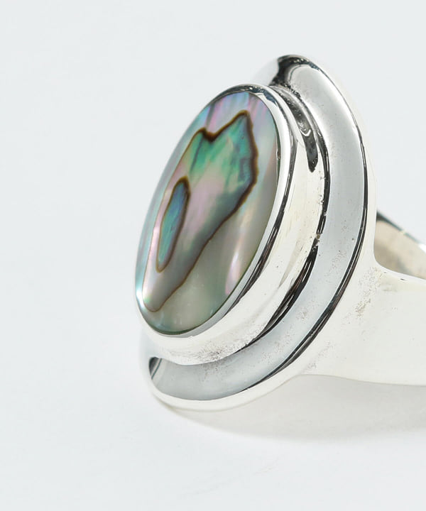 Ray BEAMS（レイ ビームス）XOLO JEWELRY / Amulet Ring With Abalone