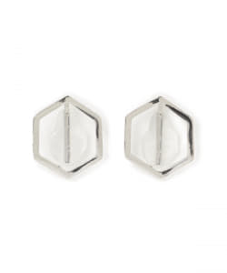 Lapuis × Ray BEAMS / 別注 ヘキサゴン ピアス