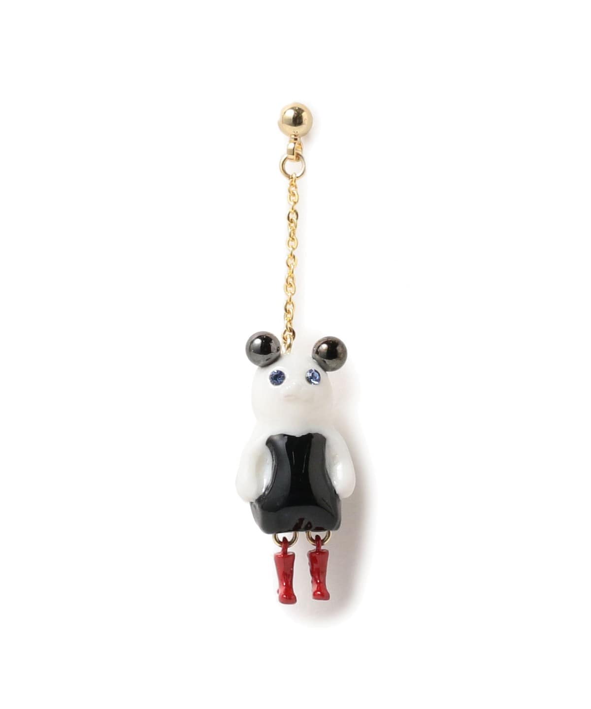 ○THROW A KISS スローアキッス / パンダ キャット ピアス アクセサリー WOMEN WHITE ONE SIZE ○THROW A KISS スローアキッス / パンダ キャット ピアス アクセサリー WOMEN WHITE ONE SIZE