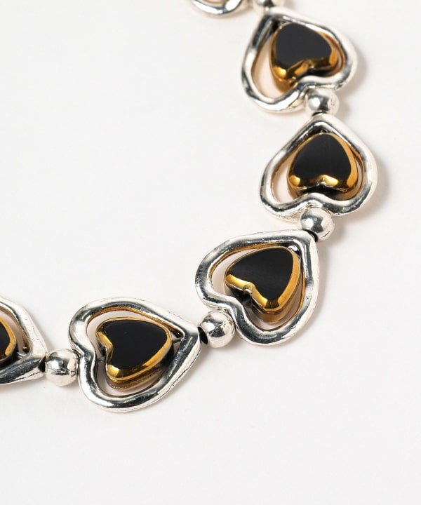 Ray BEAMS Ray BEAMS Otro Accesorio / Heart layered bracelet 