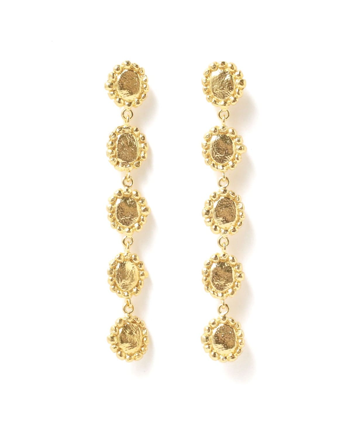 CRISTINA JUNQUERO / CARIDAD ピアス GOLD アクセサリー WOMEN GOLD ONE SIZE CRISTINA JUNQUERO / CARIDAD ピアス GOLD アクセサリー WOMEN GOLD ONE SIZE