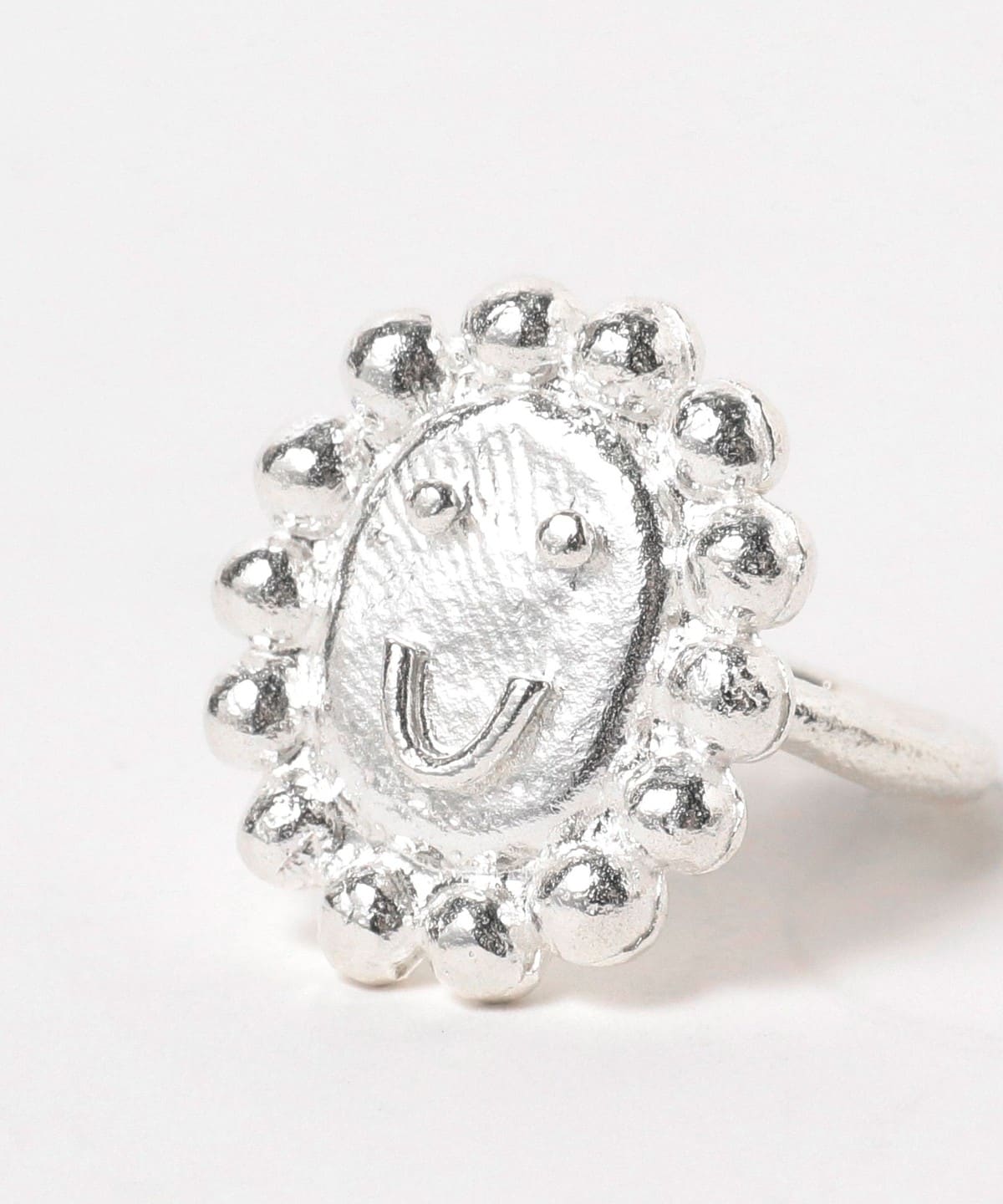 Ray BEAMS Ray BEAMS CRISTINA JUNQUERO / HAPPY CAMEFEO ring SILVER