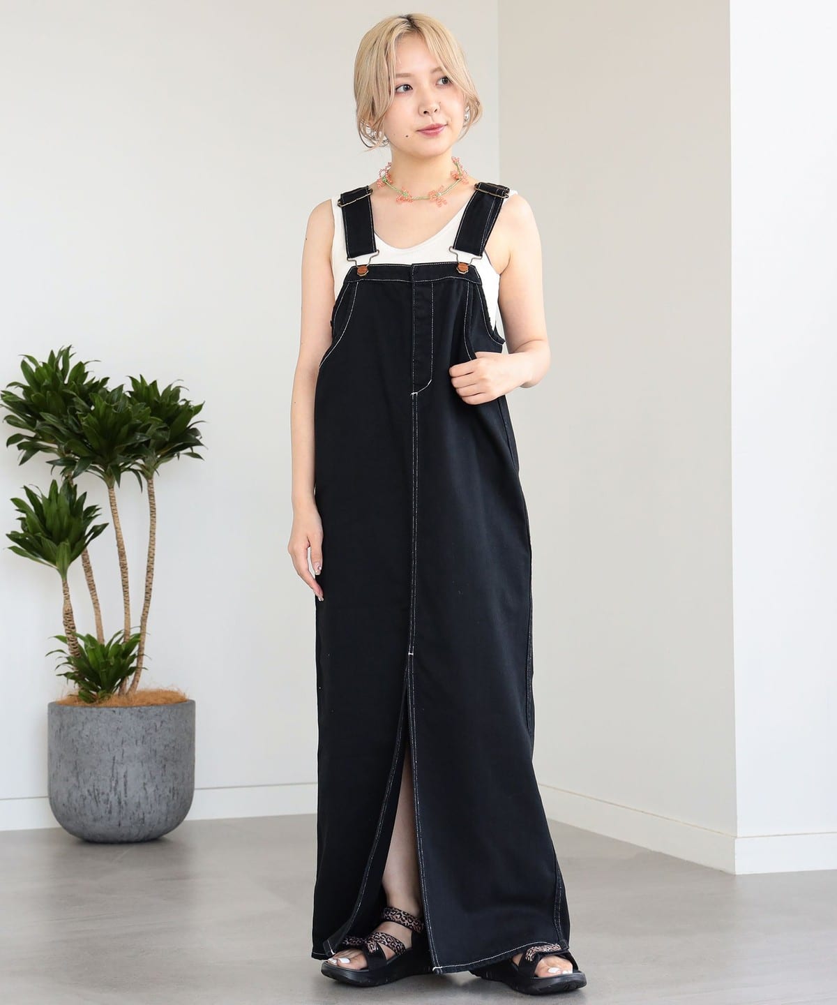 Ray BEAMS Ray BEAMS designsix串珠花項鍊 (配件項鍊) 郵購 | BEAMS