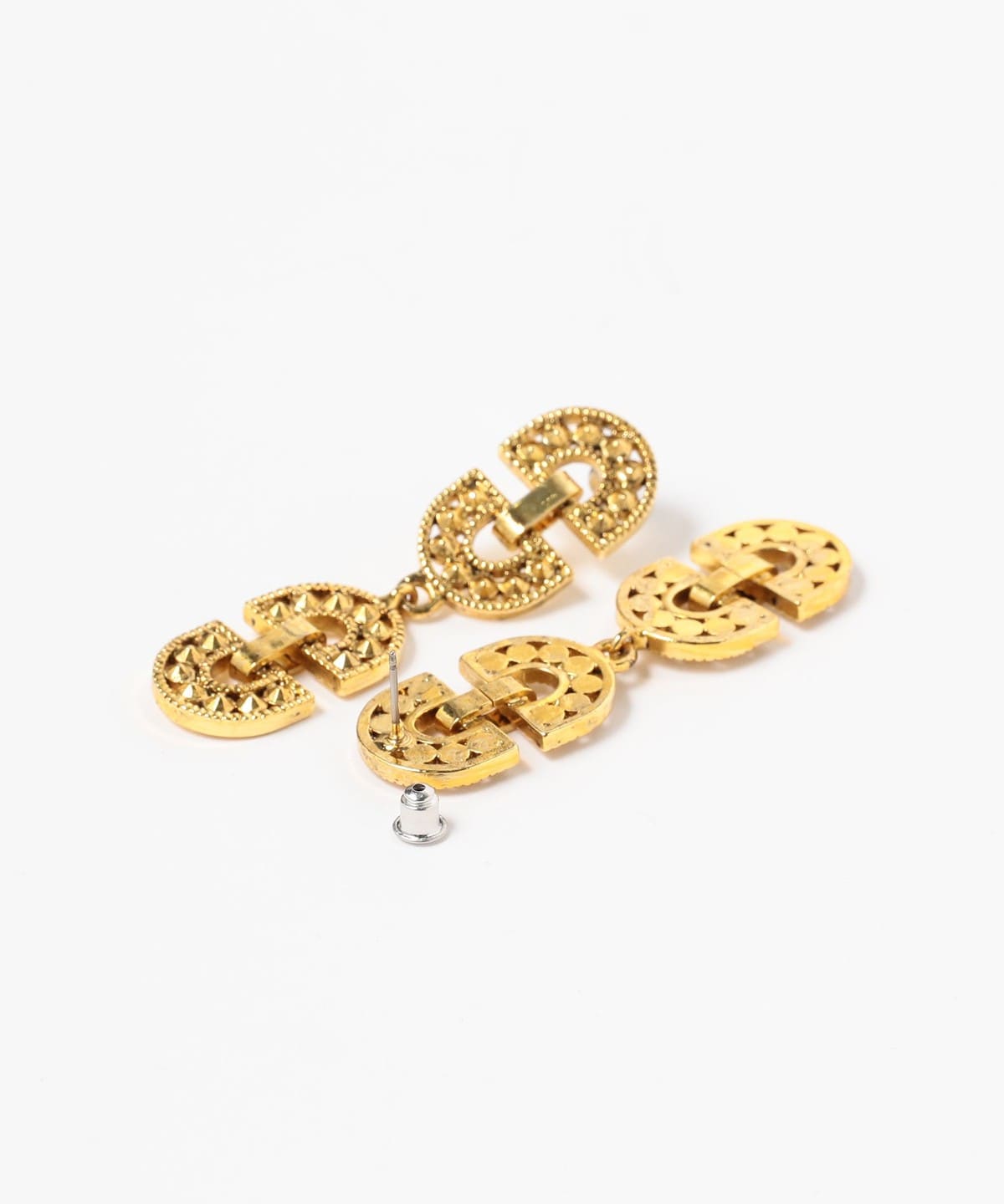 Ray BEAMS（レイ ビームス）【別注】ADER.bijoux × RBS / ダブル モチーフ ピアス（アクセサリー ピアス（両耳 用））通販｜BEAMS