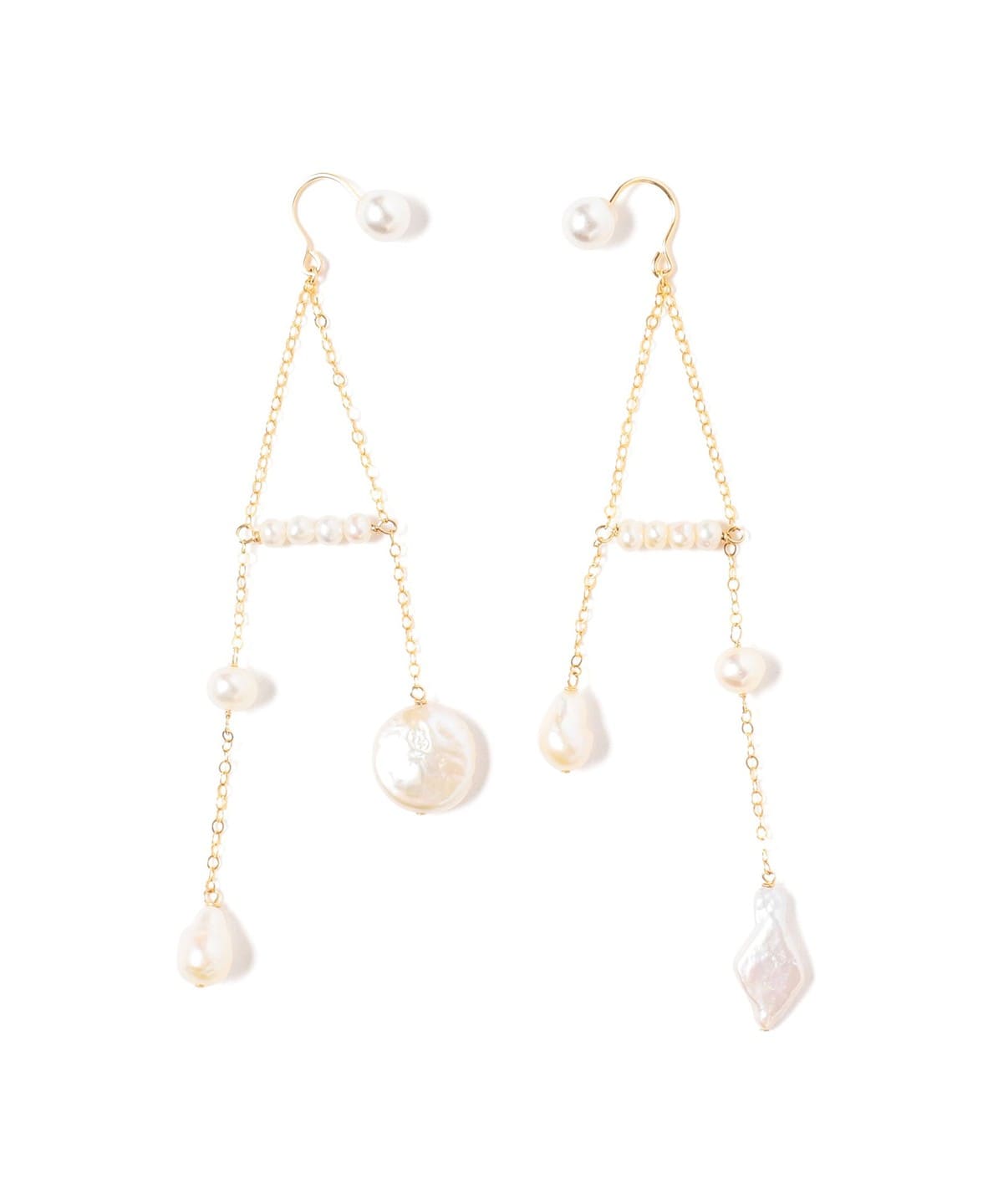 Ray BEAMS（レイ ビームス）RACKETS / Balance Dia Pierce（アクセサリー ピアス（両耳用））通販｜BEAMS