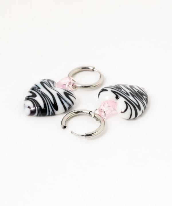 【別注】NINFA handmade / Heart earrings