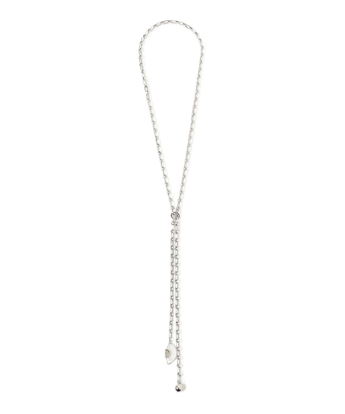 【別注】ADER. bijoux アデルビジュー × RBS / PAVO ロング ネックレス アクセサリー WOMEN SILVER ONE SIZE 【別注】ADER. bijoux アデルビジュー × RBS / PAVO ロング ネックレス アクセサリー WOMEN SILVER ONE SIZE