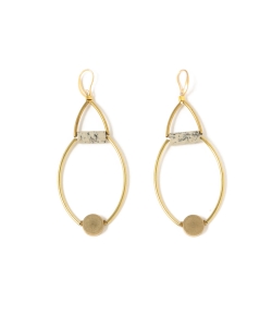David Aubrey / ジャスパー ゴールド ピアス