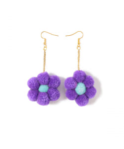 midgetgems / フラワー ピアス