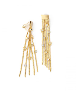 ○ADER.bijoux / スター フリンジ イヤリング