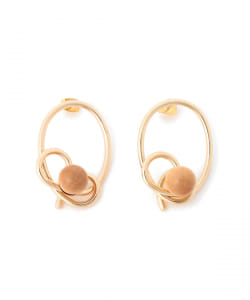 ▲SOPHIE MONET / ウッド ノット ピアス