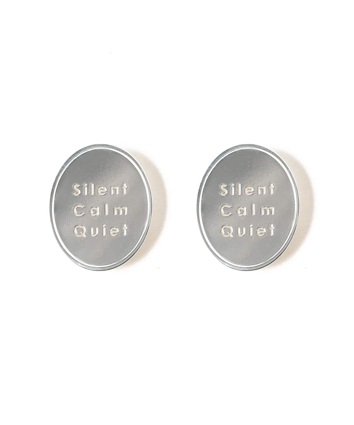 SHUN OKUBO シュンオオクボ / SILENT ピアス アクセサリー WOMEN SILVER ONE SIZE SHUN OKUBO シュンオオクボ / SILENT ピアス アクセサリー WOMEN SILVER ONE SIZE